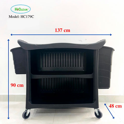 Xe Đẩy Phục Vụ Nhà Hàng HiClean HC 179C